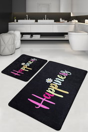 Mijölnir Juego de alfombras de baño Happiness Djt Multicolor